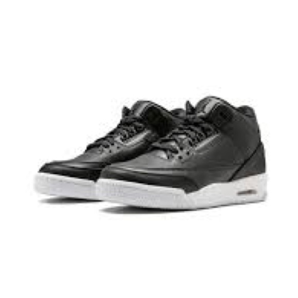Jordan Black and White Men's Shoes